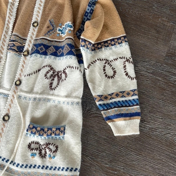 B.G Basics Aztec Western Boho Cardigan - Picture 6 of 8